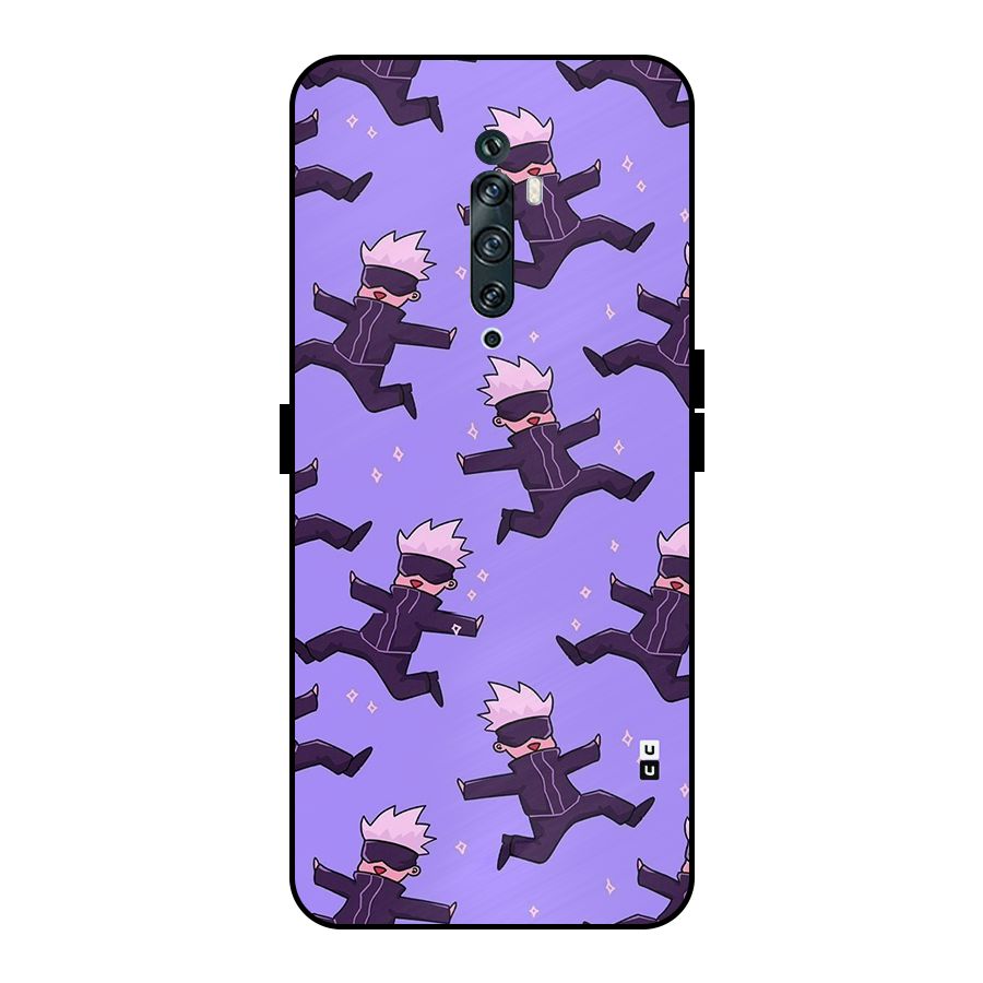 Happy Gojo Metal Back Case for Oppo Reno2 Z