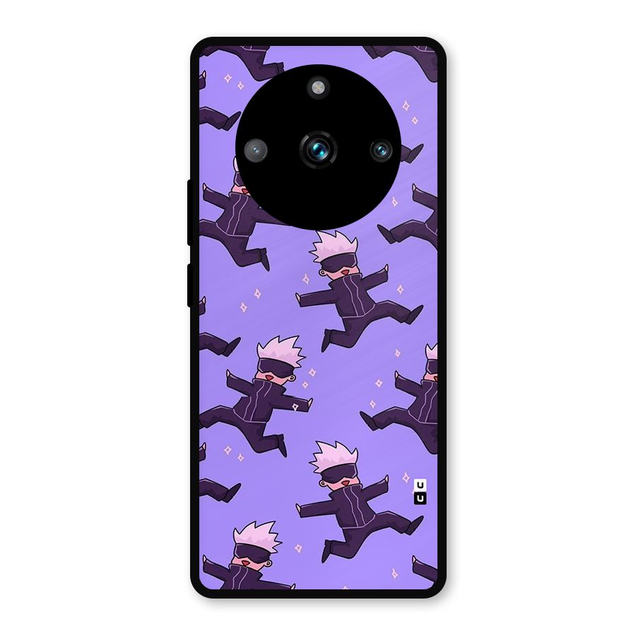 Happy Gojo Metal Back Case for Realme 11 Pro Plus