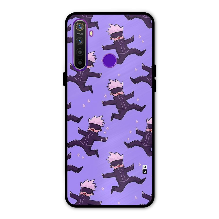 Happy Gojo Metal Back Case for Realme 5i