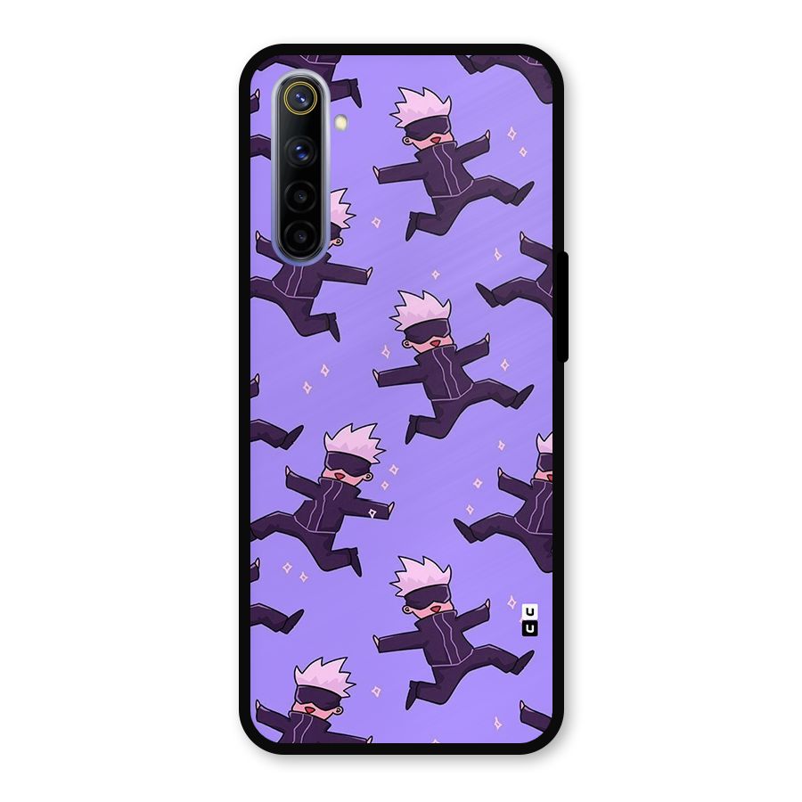 Happy Gojo Metal Back Case for Realme 6i