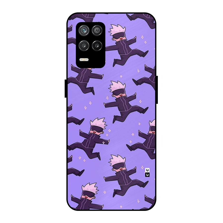 Happy Gojo Metal Back Case for Realme 8 5G