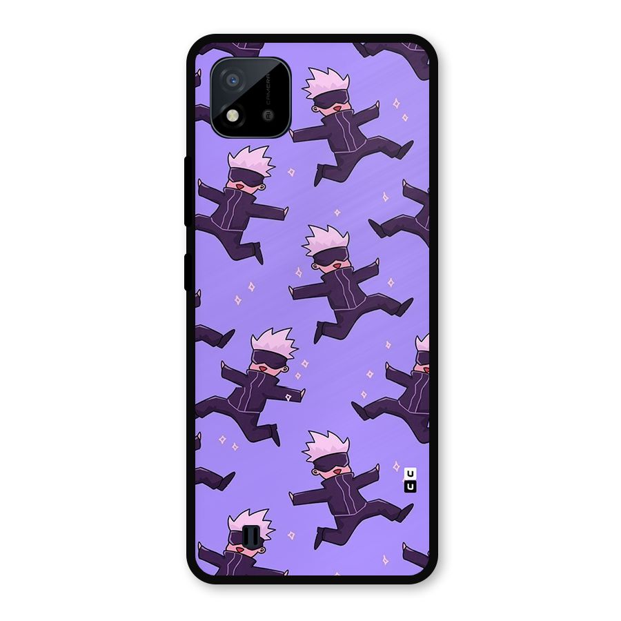 Happy Gojo Metal Back Case for Realme C11 2021
