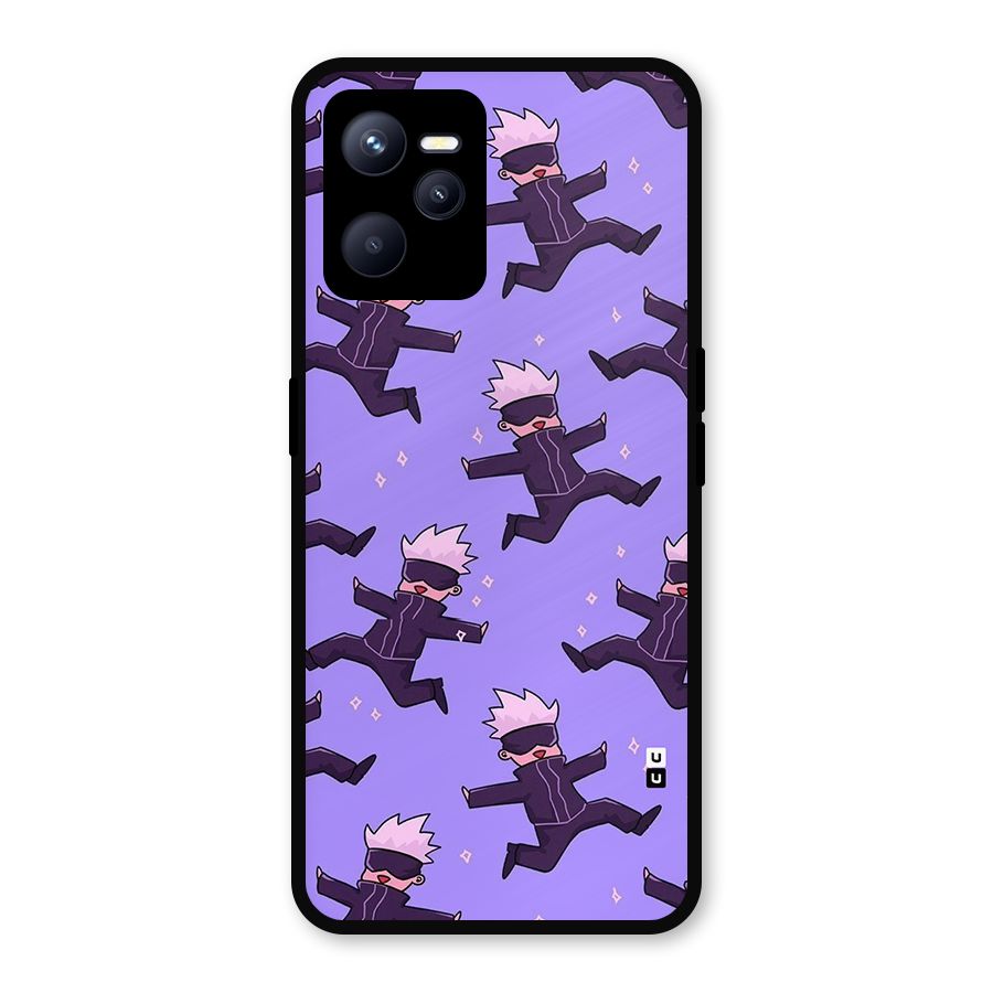 Happy Gojo Metal Back Case for Realme C35