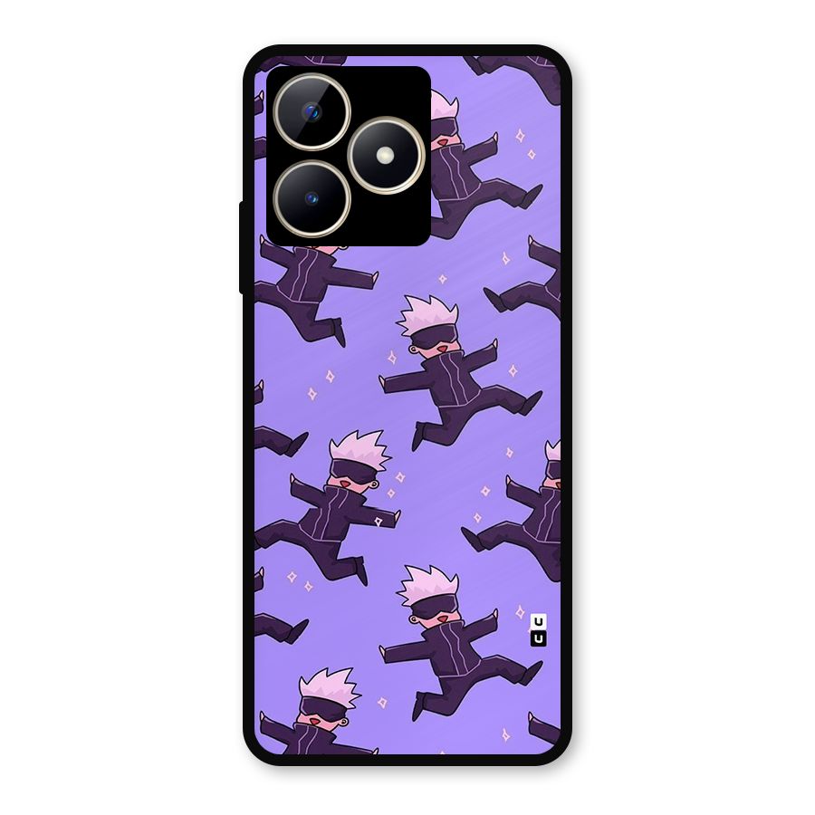 Happy Gojo Metal Back Case for Realme C53