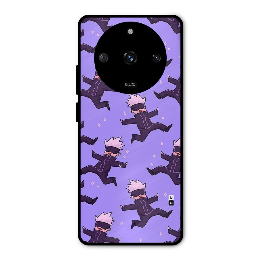 Happy Gojo Metal Back Case for Realme Narzo 60 5G