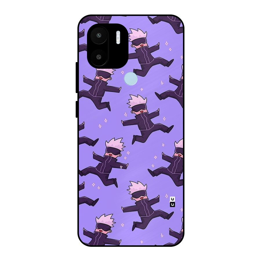 Happy Gojo Metal Back Case for Redmi A2 Plus