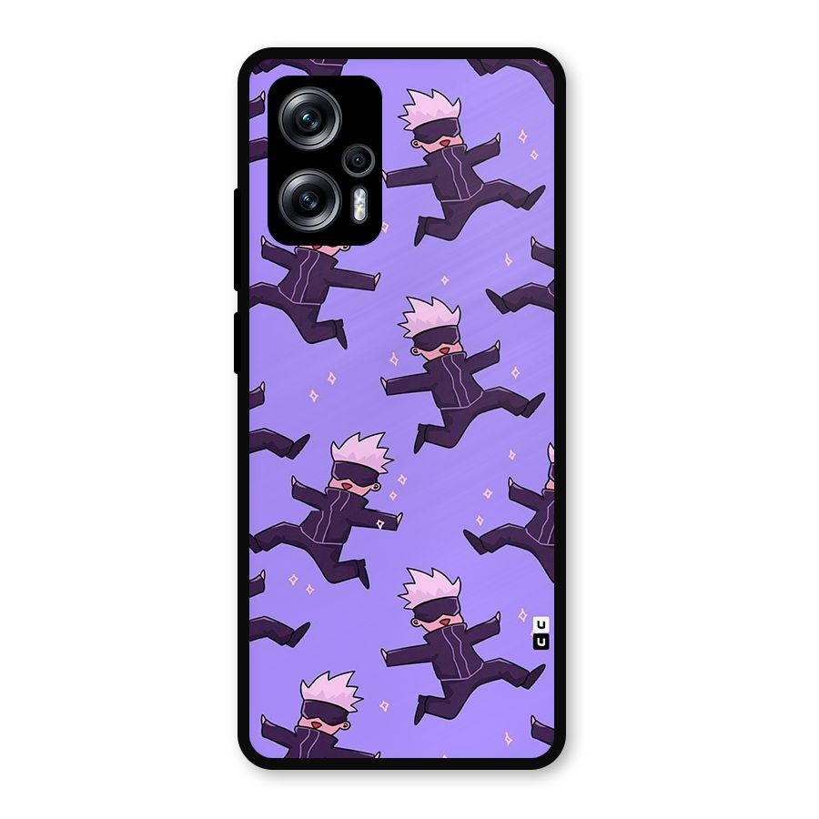 Happy Gojo Metal Back Case for Redmi K50i