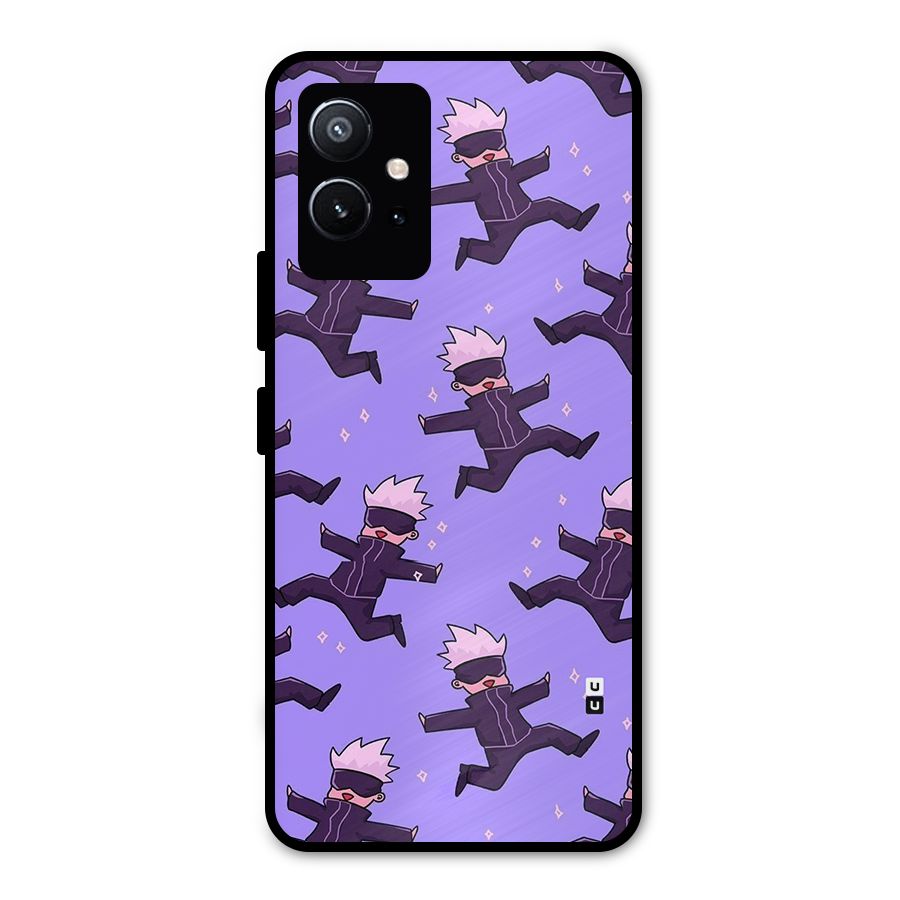 Happy Gojo Metal Back Case for Vivo T1 5G