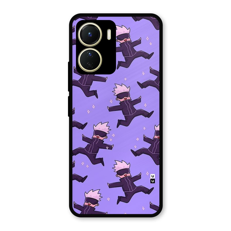 Happy Gojo Metal Back Case for Vivo T2x