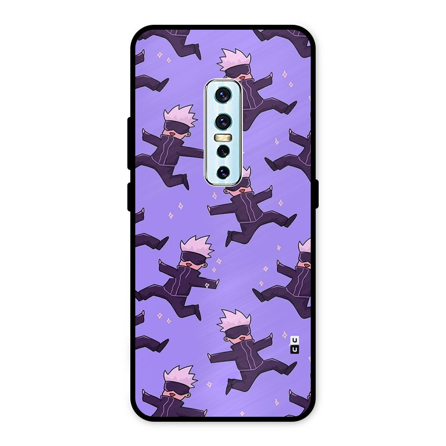Happy Gojo Metal Back Case for Vivo V17 Pro