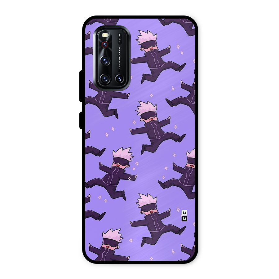 Happy Gojo Metal Back Case for Vivo V19