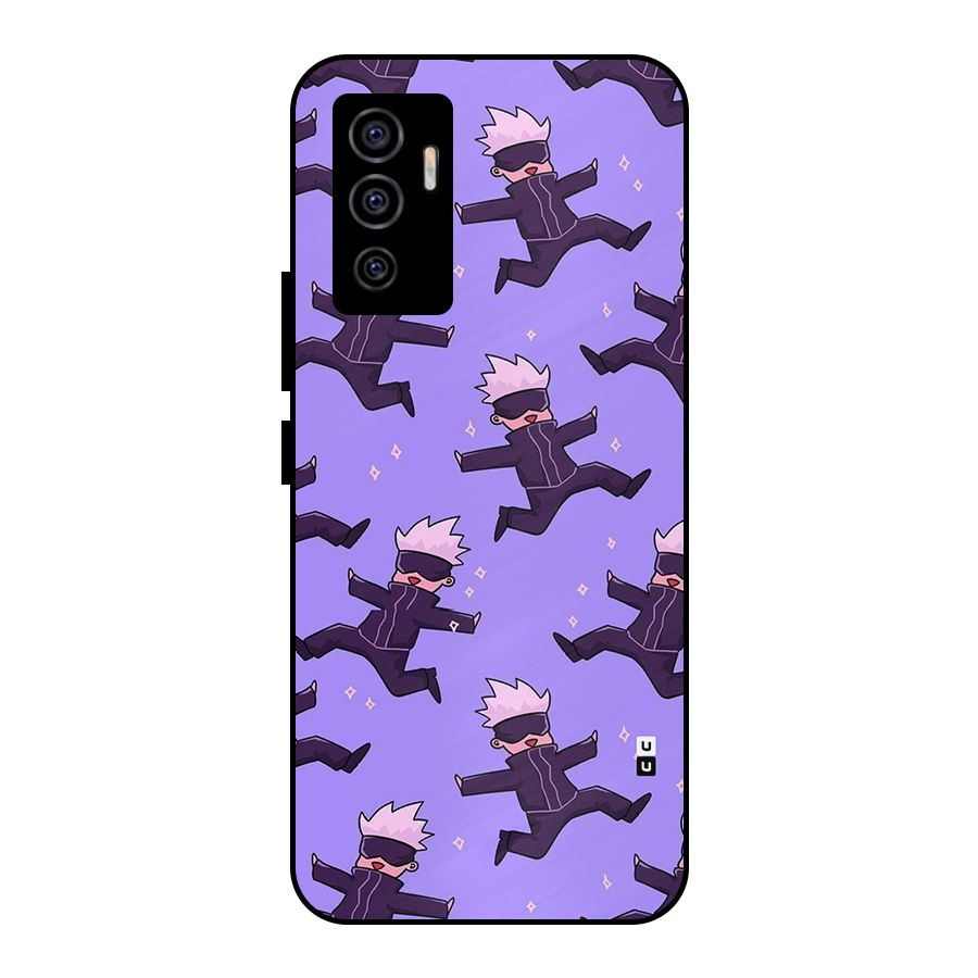 Happy Gojo Metal Back Case for Vivo V23e