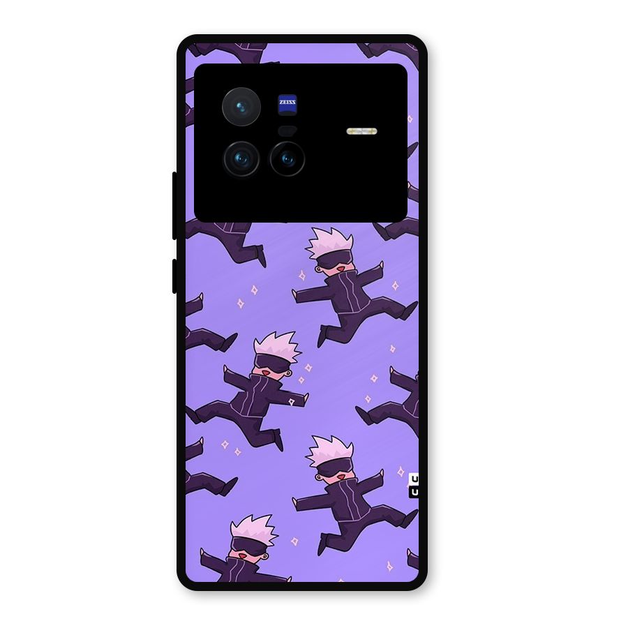 Happy Gojo Metal Back Case for Vivo X80