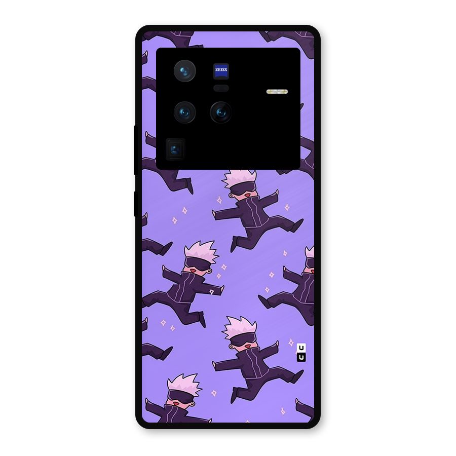 Happy Gojo Metal Back Case for Vivo X80 Pro