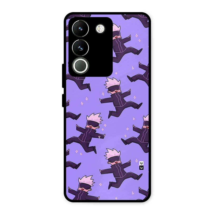 Happy Gojo Metal Back Case for Vivo Y200