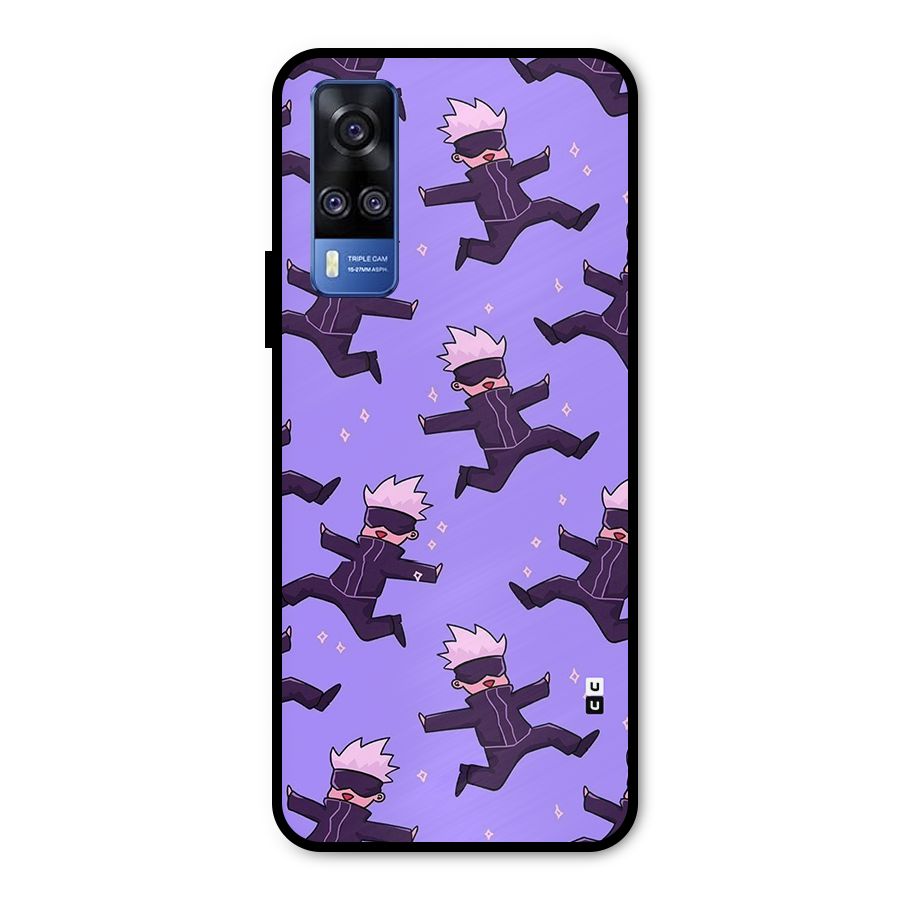 Happy Gojo Metal Back Case for Vivo Y31
