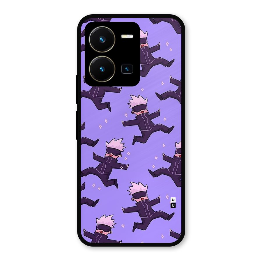 Happy Gojo Metal Back Case for Vivo Y35