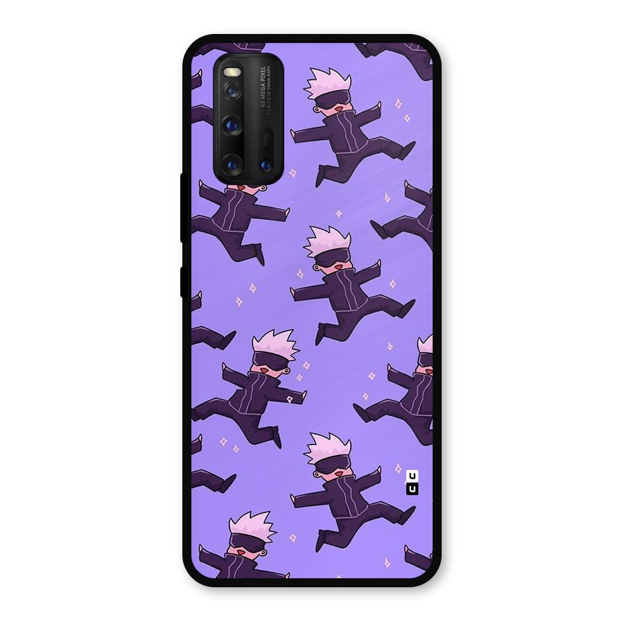 Happy Gojo Metal Back Case for iQOO 3