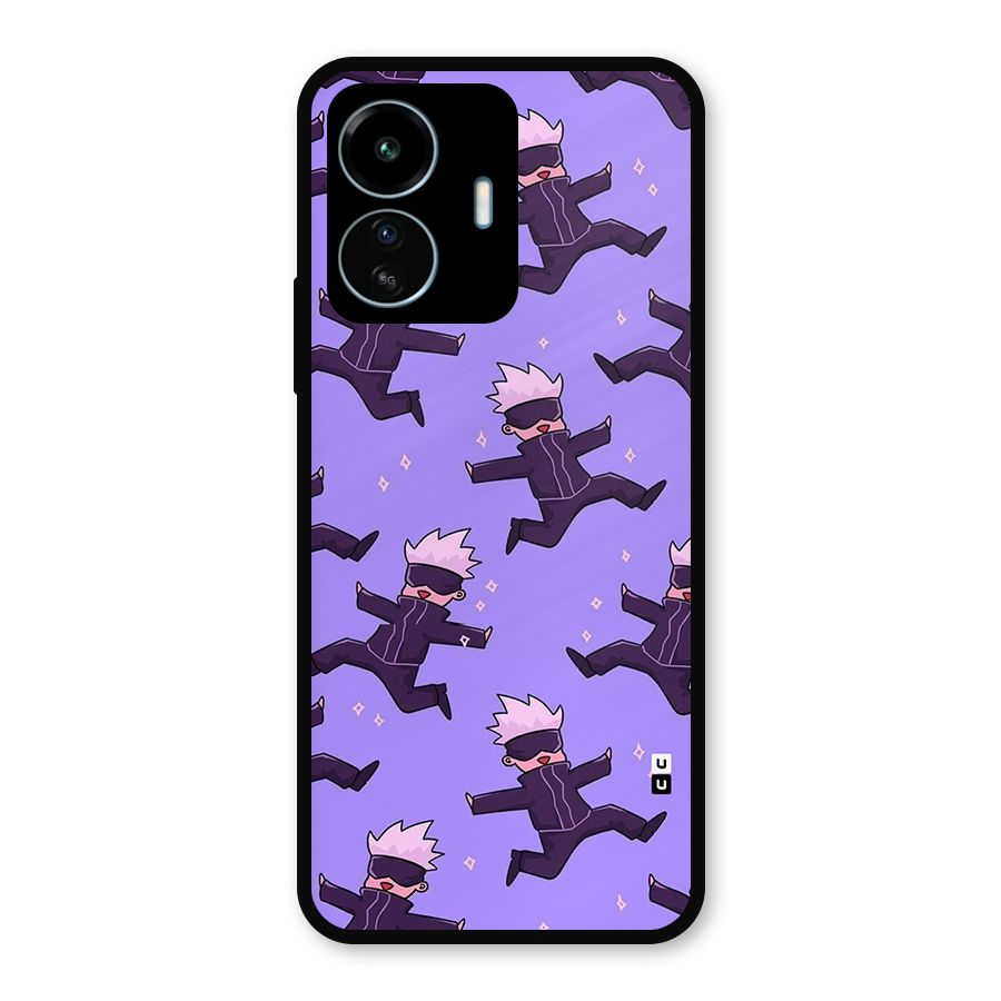 Happy Gojo Metal Back Case for vivo iQOO Z6 Lite 5G