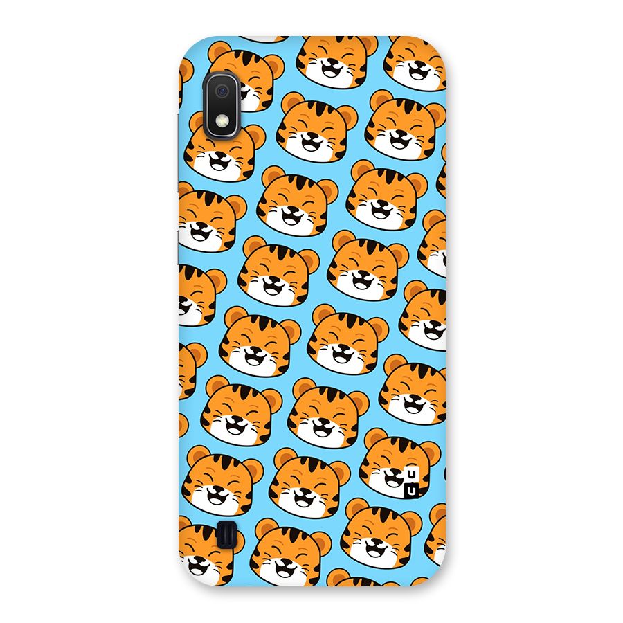 Happy Kitten Pattern Back Case for Galaxy A10