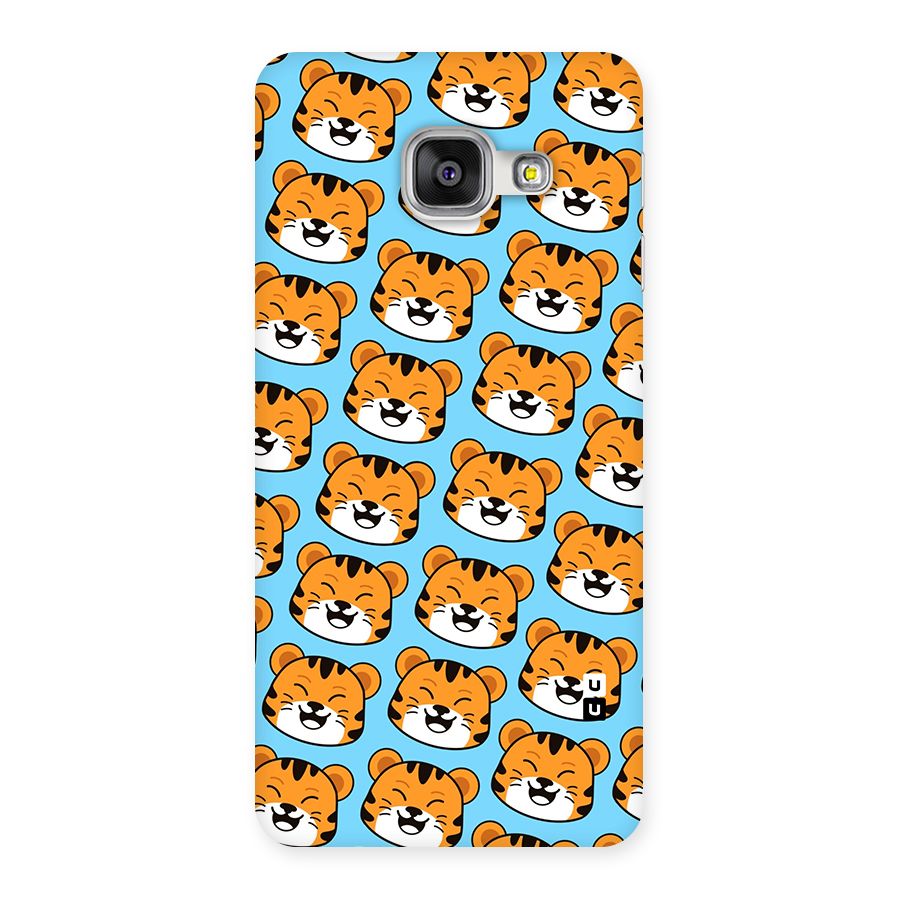 Happy Kitten Pattern Back Case for Galaxy A3 2016