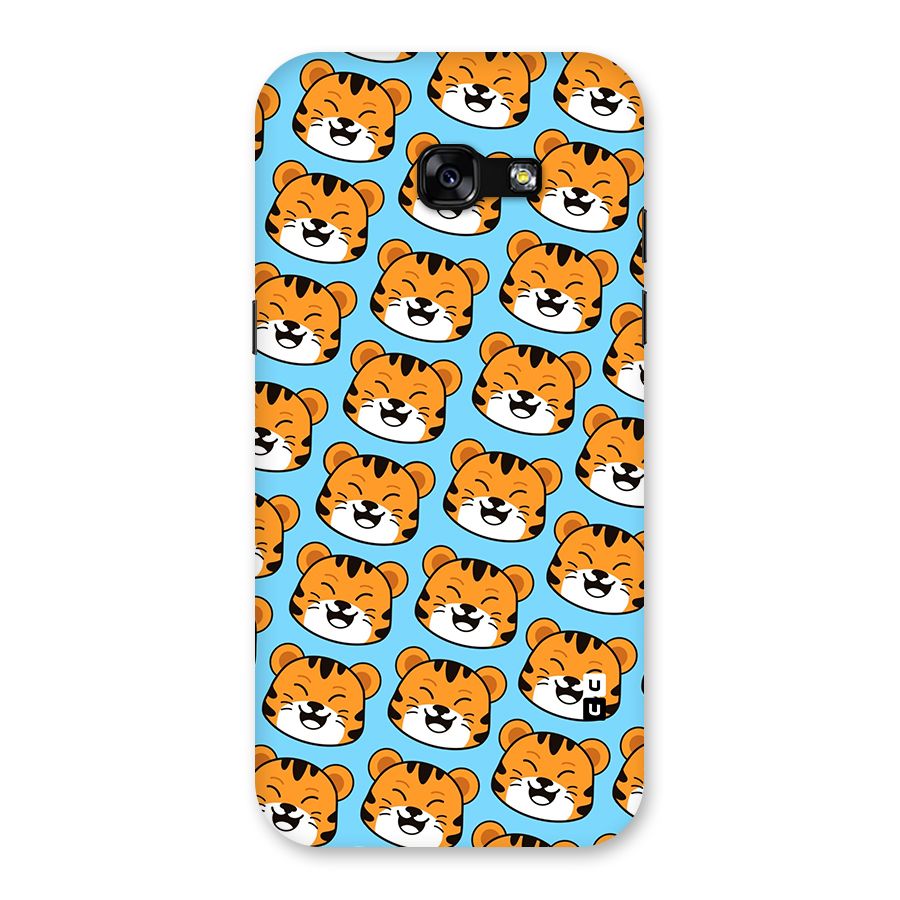 Happy Kitten Pattern Back Case for Galaxy A5 2017