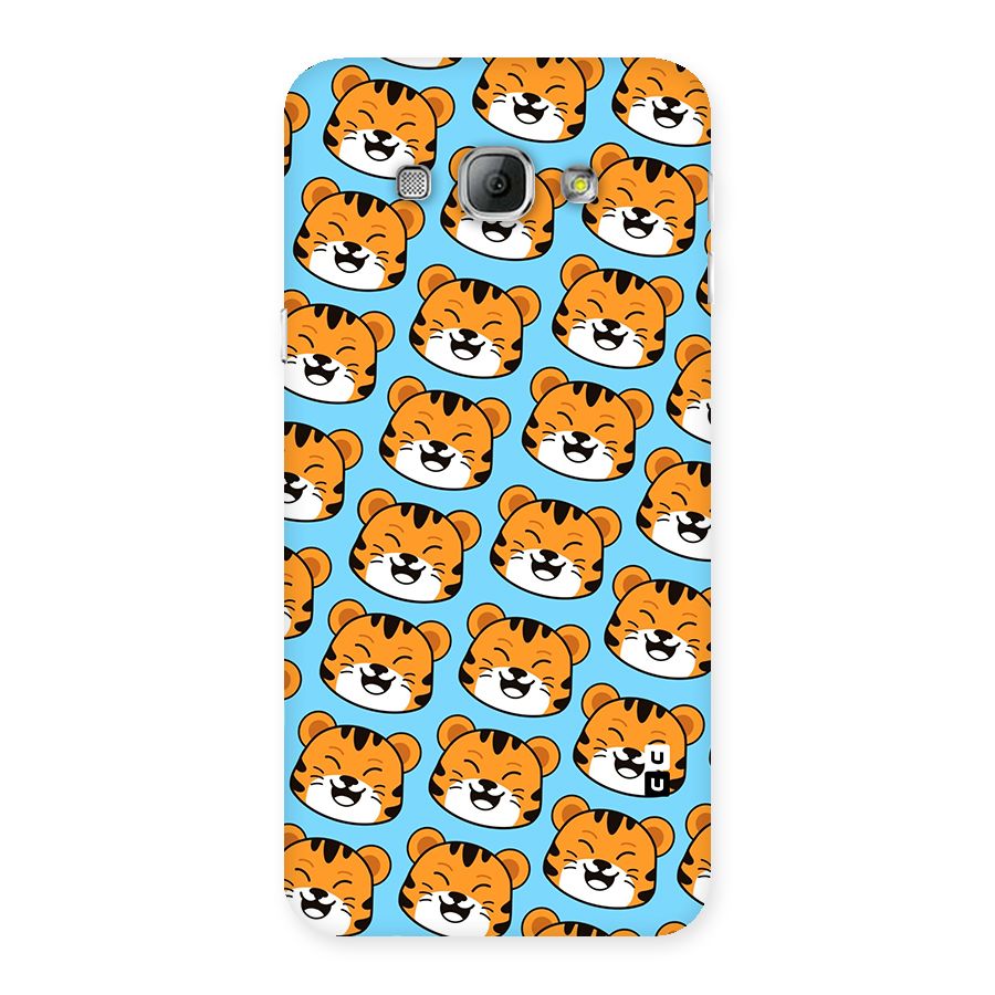 Happy Kitten Pattern Back Case for Galaxy A8