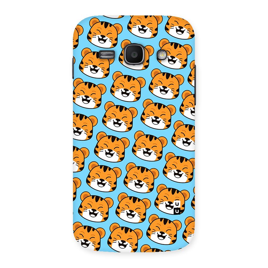 Happy Kitten Pattern Back Case for Galaxy Ace 3