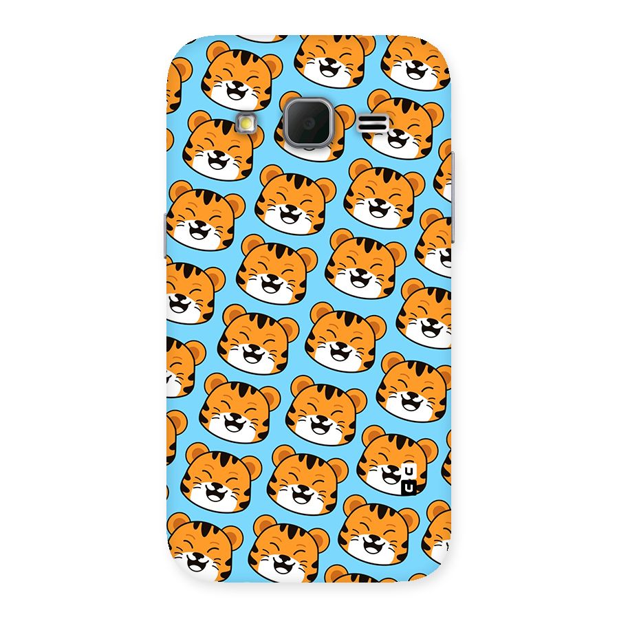 Happy Kitten Pattern Back Case for Galaxy Core Prime