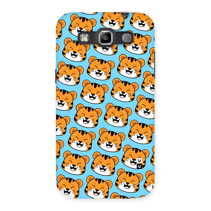 Happy Kitten Pattern Back Case for Galaxy Grand Quattro
