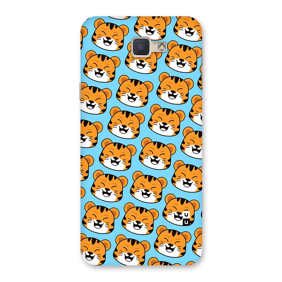 Happy Kitten Pattern Back Case for Galaxy J5 Prime