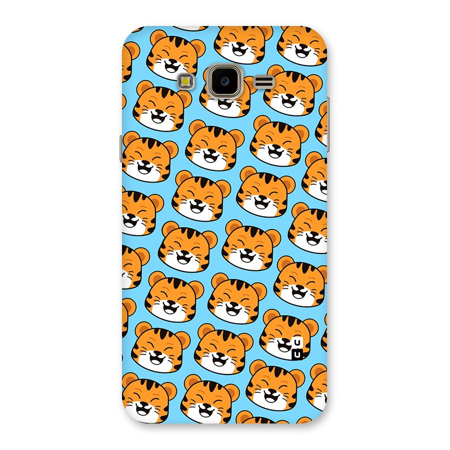 Happy Kitten Pattern Back Case for Galaxy J7 Nxt