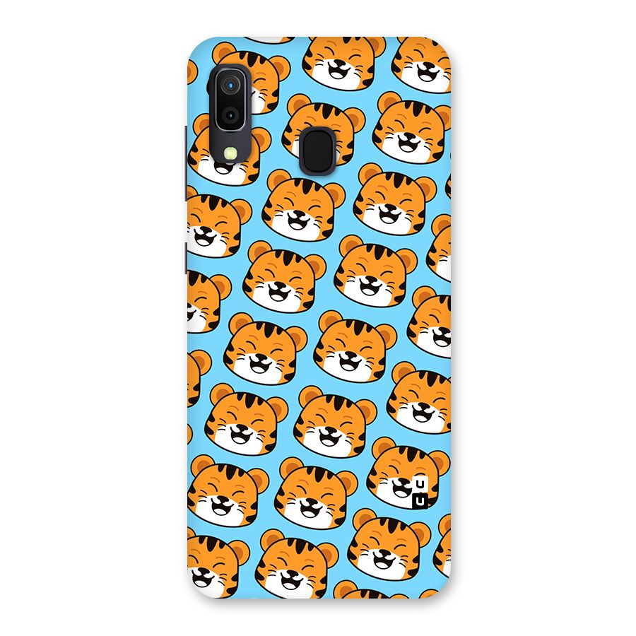 Happy Kitten Pattern Back Case for Galaxy M10s