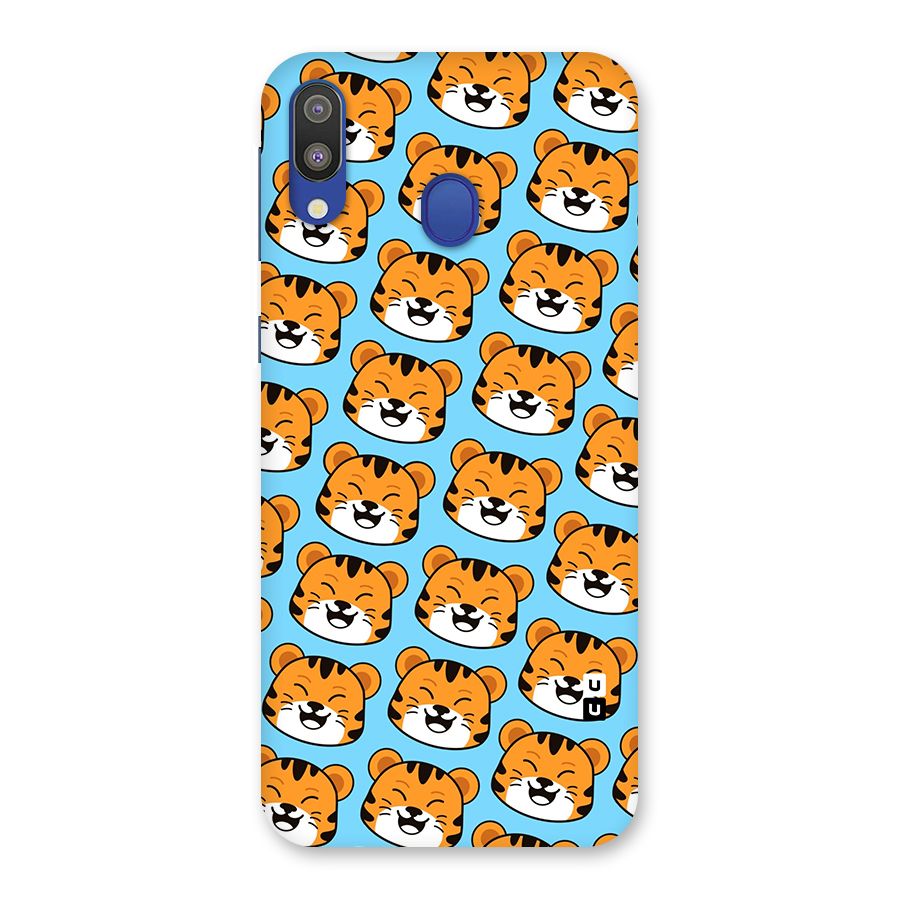 Happy Kitten Pattern Back Case for Galaxy M20