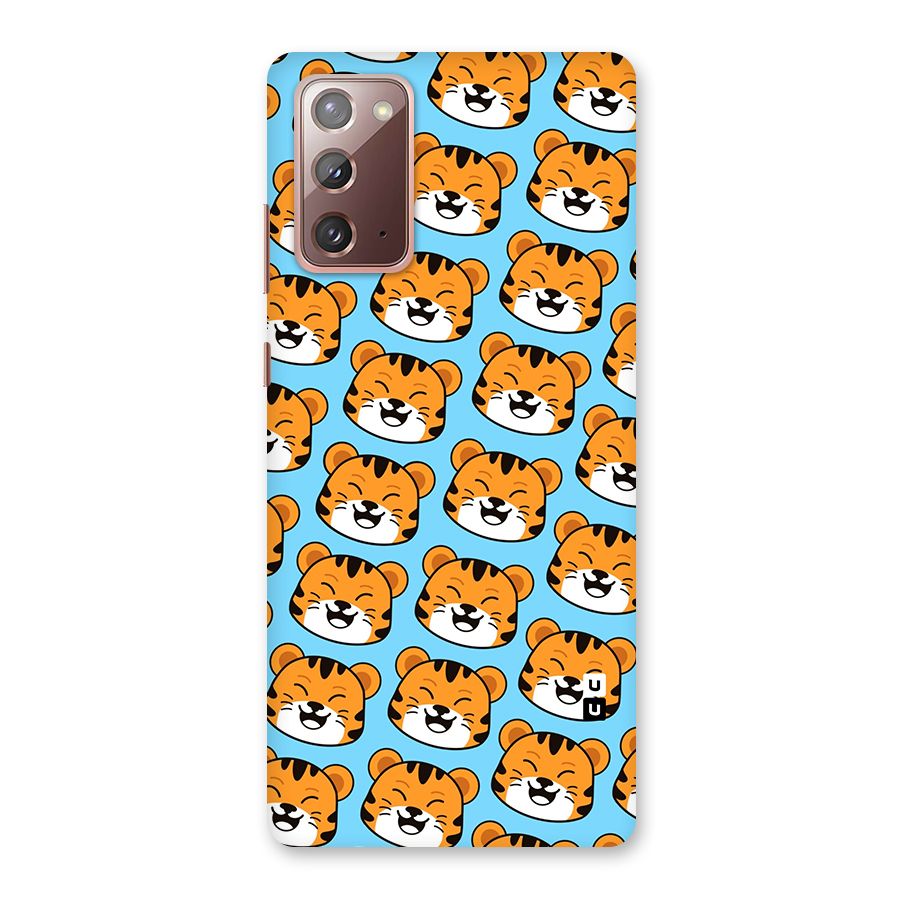 Happy Kitten Pattern Back Case for Galaxy Note 20