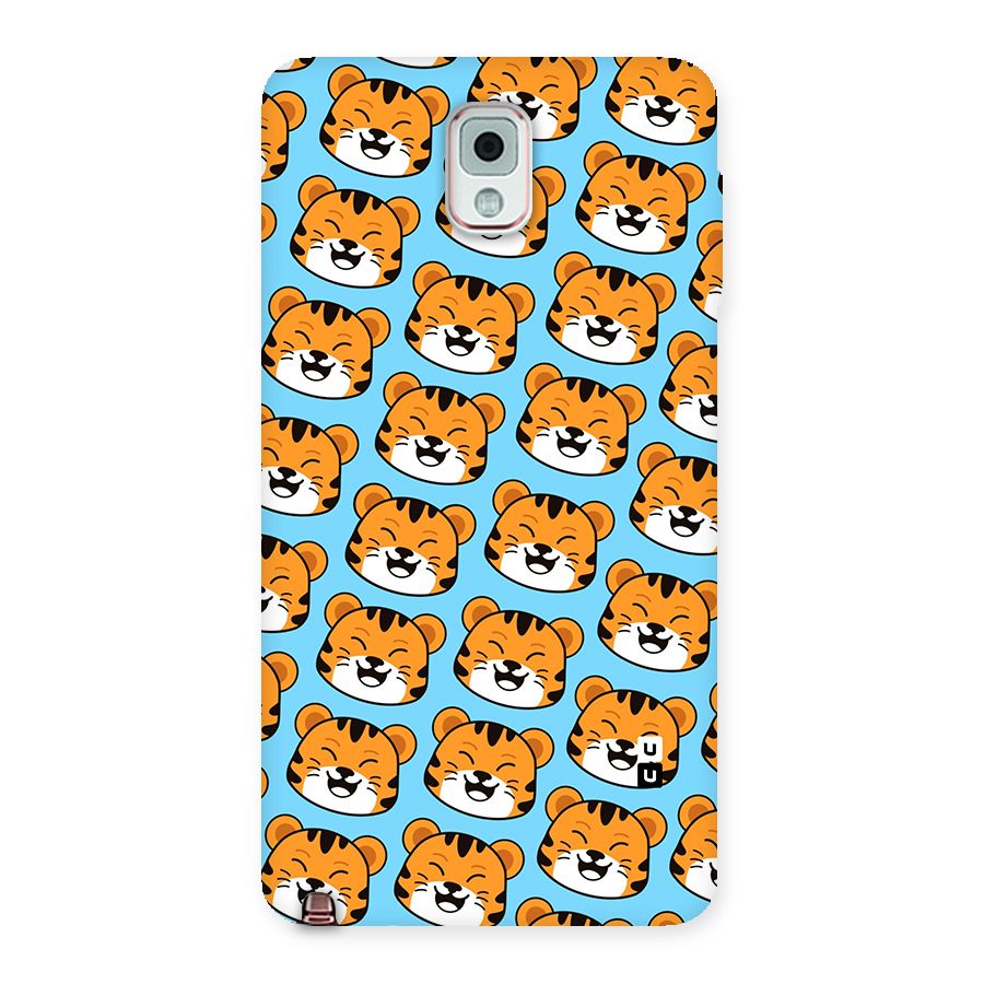 Happy Kitten Pattern Back Case for Galaxy Note 3