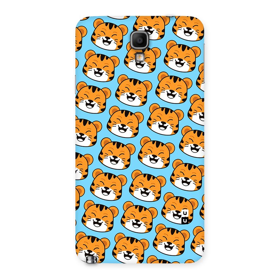 Happy Kitten Pattern Back Case for Galaxy Note 3 Neo