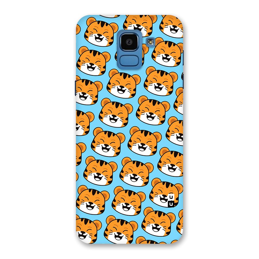 Happy Kitten Pattern Back Case for Galaxy On6