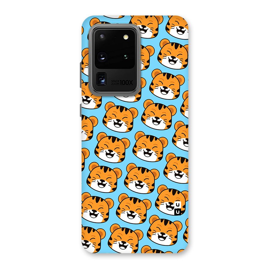 Happy Kitten Pattern Back Case for Galaxy S20 Ultra