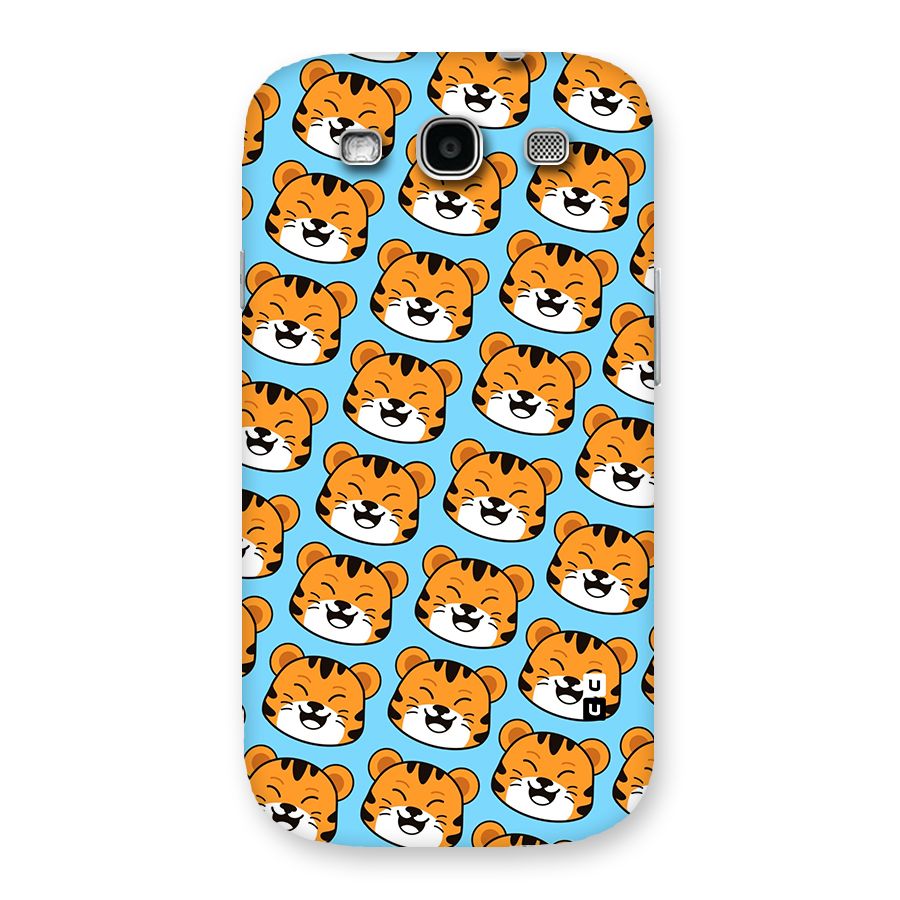 Happy Kitten Pattern Back Case for Galaxy S3