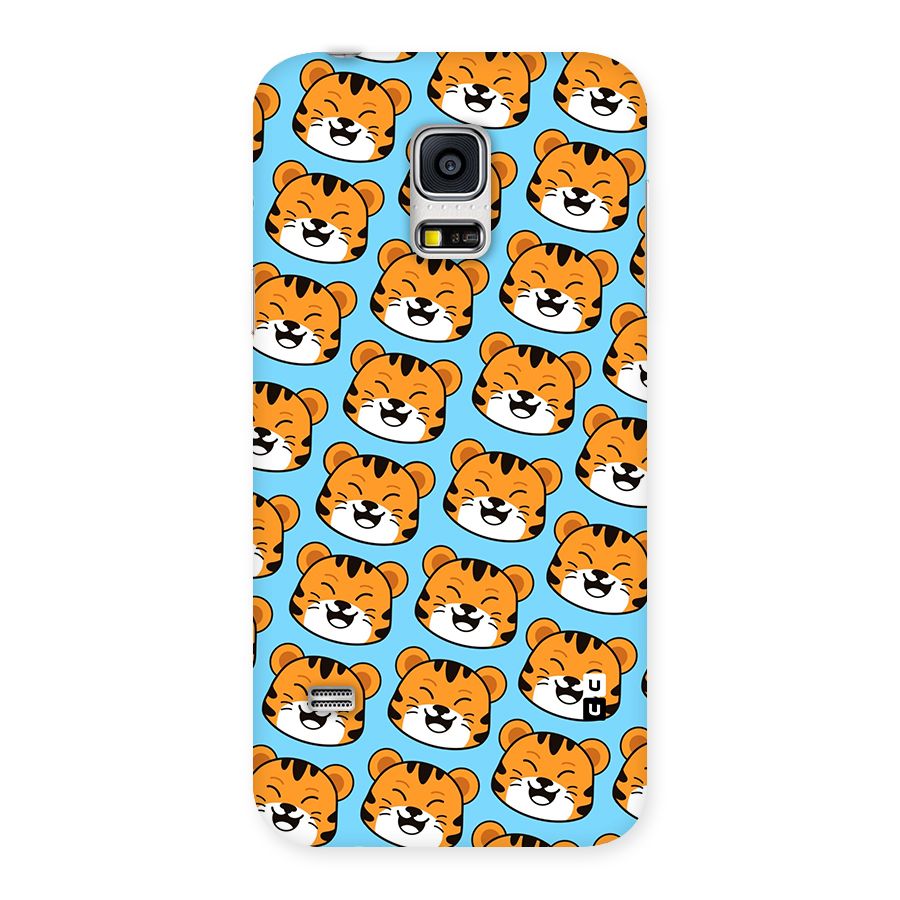 Happy Kitten Pattern Back Case for Galaxy S5 Mini