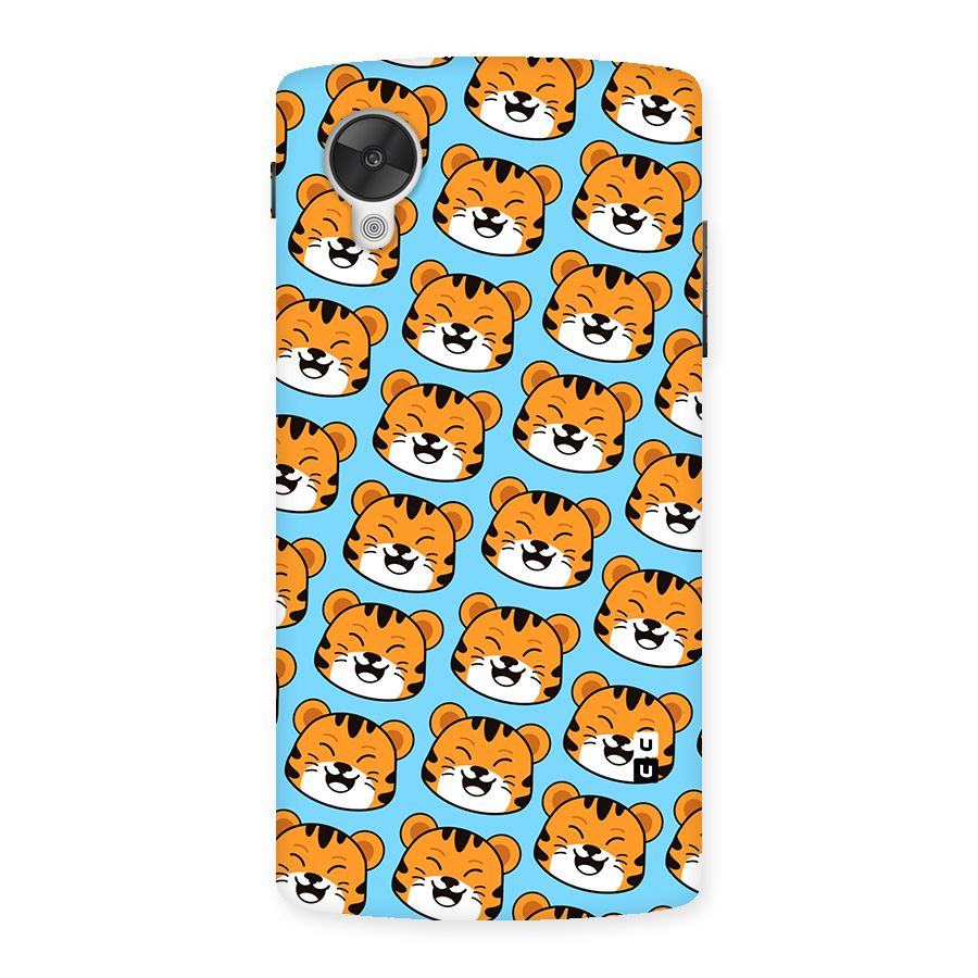 Happy Kitten Pattern Back Case for Google Nexsus 5