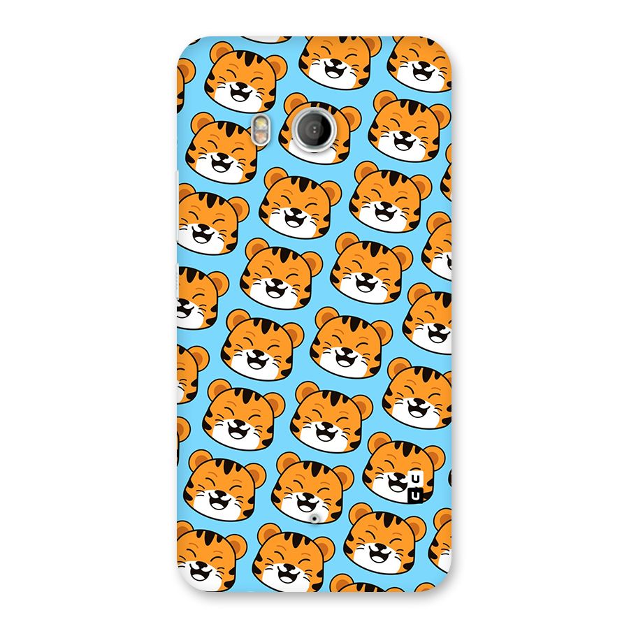 Happy Kitten Pattern Back Case for HTC U11