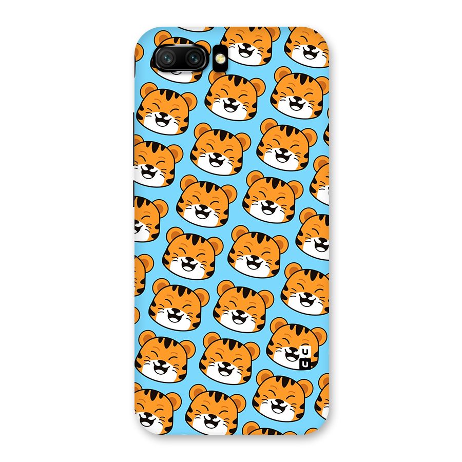 Happy Kitten Pattern Back Case for Honor 10