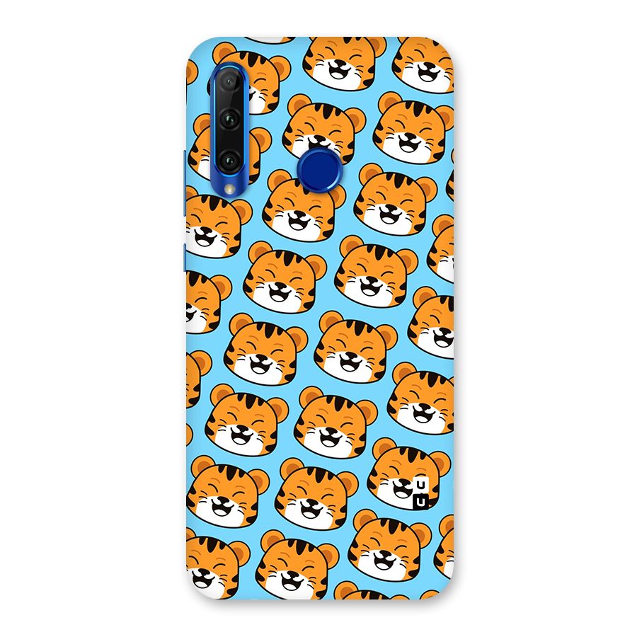 Happy Kitten Pattern Back Case for Honor 20i