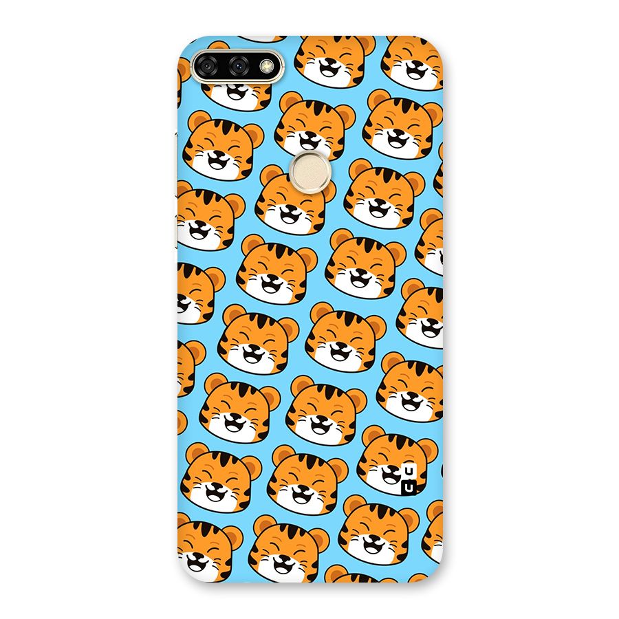 Happy Kitten Pattern Back Case for Honor 7A