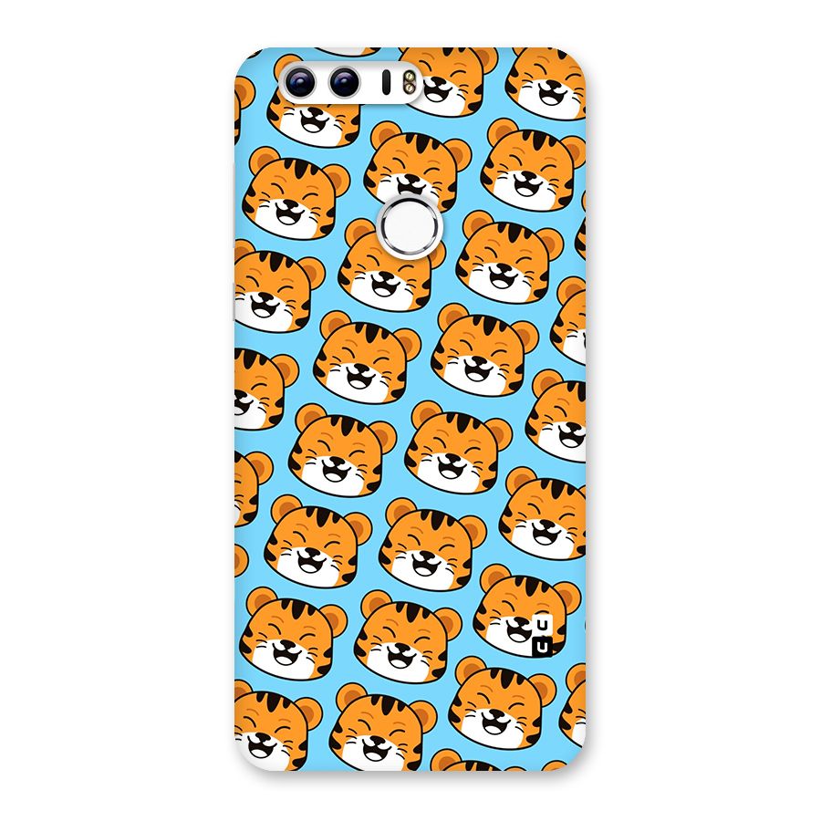 Happy Kitten Pattern Back Case for Honor 8
