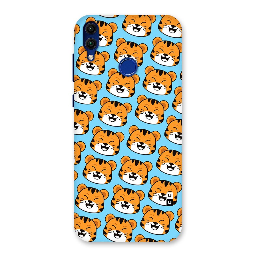Happy Kitten Pattern Back Case for Honor 8C