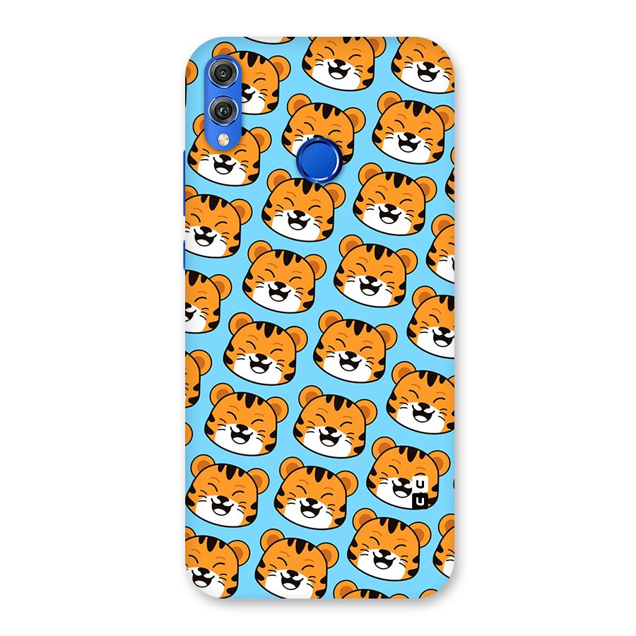 Happy Kitten Pattern Back Case for Honor 8X