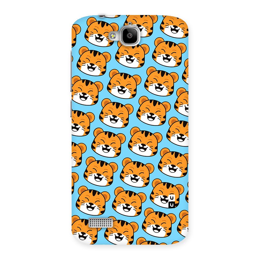 Happy Kitten Pattern Back Case for Honor Holly